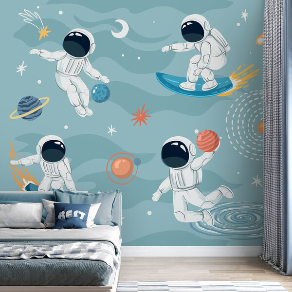 Grupa astronautów w kosmosie Grupa astronautów w kosmosie