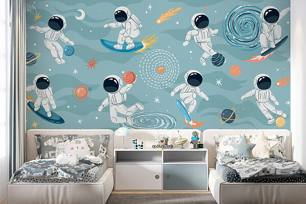 Grupa astronautów w kosmosie Grupa astronautów w kosmosie
