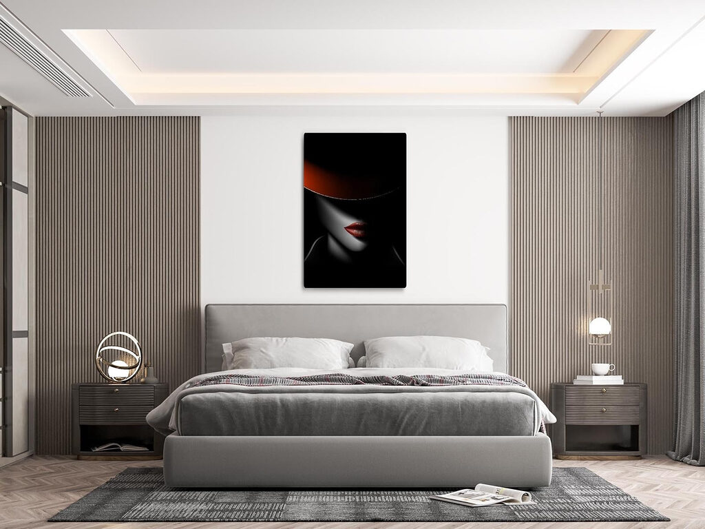 A woman wearing a hat