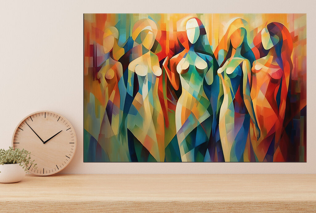 A group of women in dresses