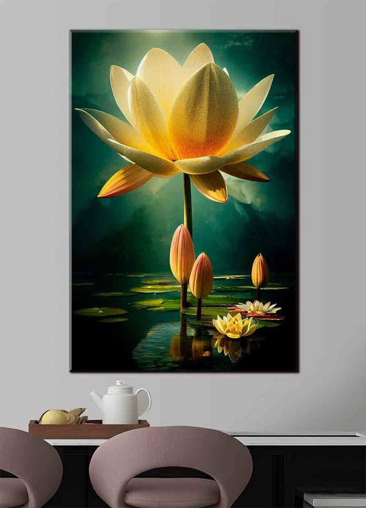 A yellow flower with petals