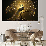 Obraz Paw na drzewie