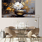 Obraz Obraz przedstawiający kwiat w doniczce