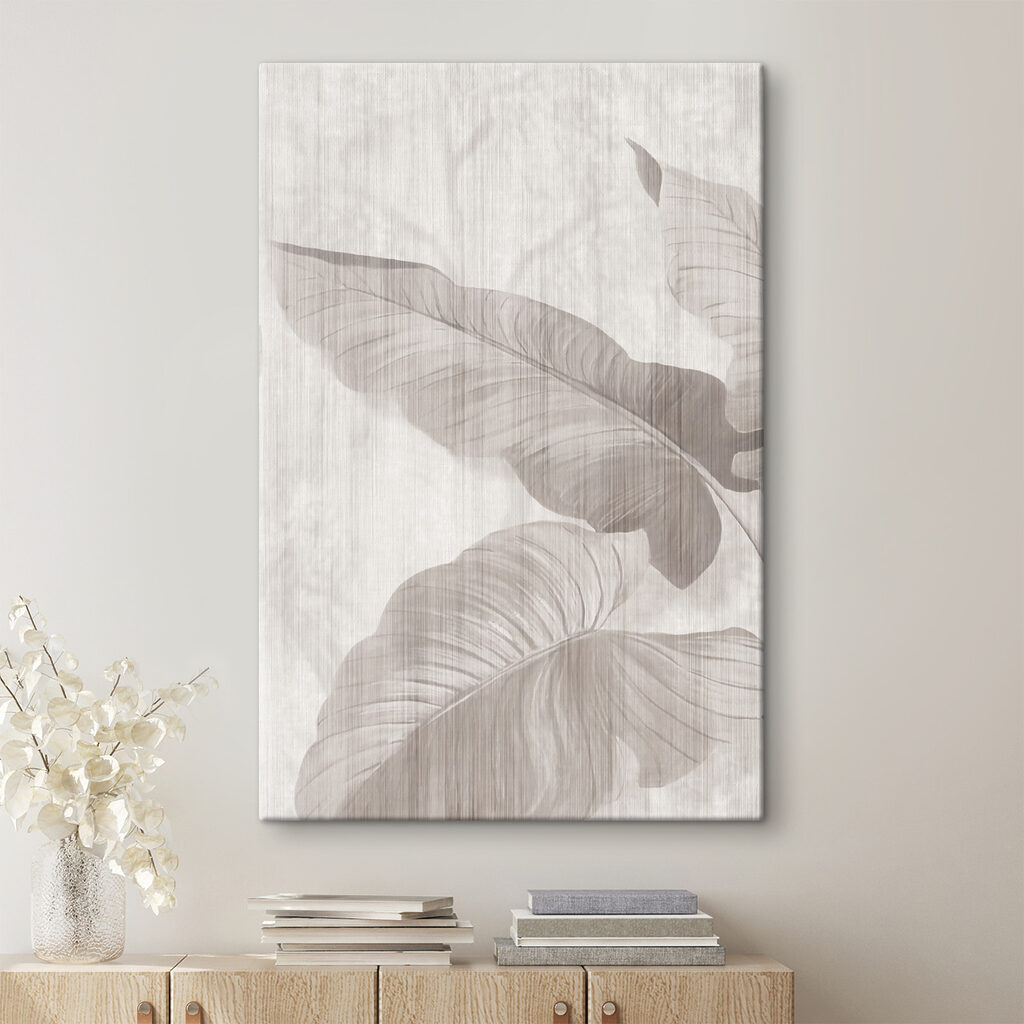 Elegant leaves in soft tones Elegant leaves in soft tones