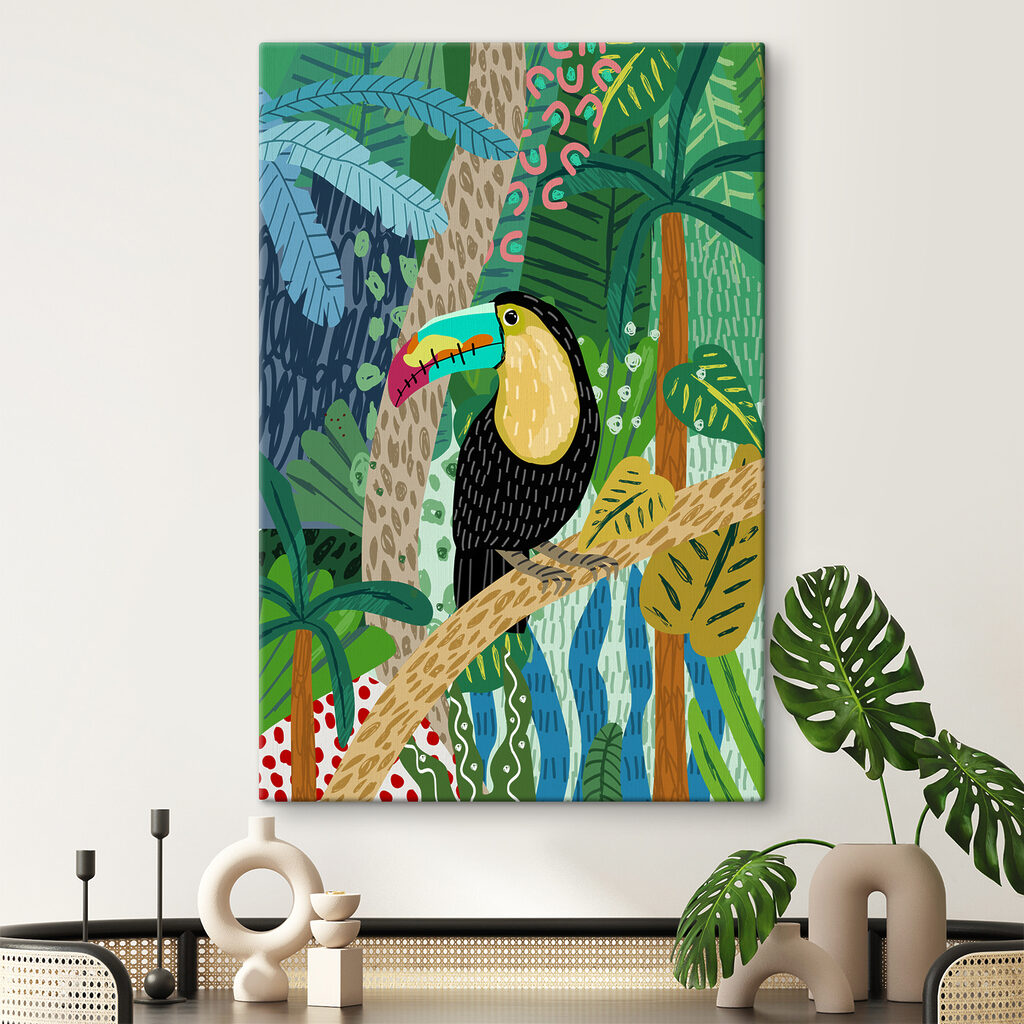 A bird sitting on a tree branch A bird sitting on a tree branch