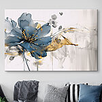 Obraz Elegancki kwiatowy taniec w monochromatycznych odcieniach