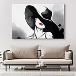 Obraz Kobieta w kapeluszu