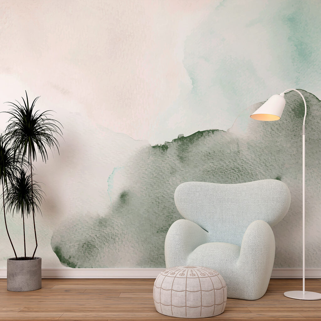 A watercolor painting of a cloud