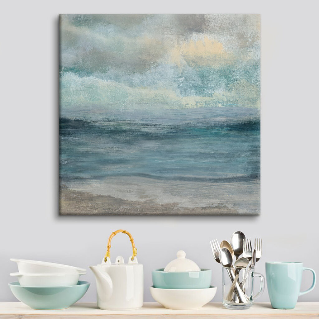 A water and sand with waves A water and sand with waves