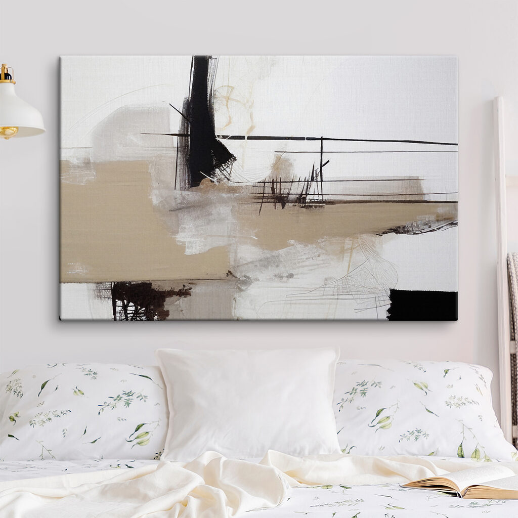 A painting of a landscape A painting of a landscape