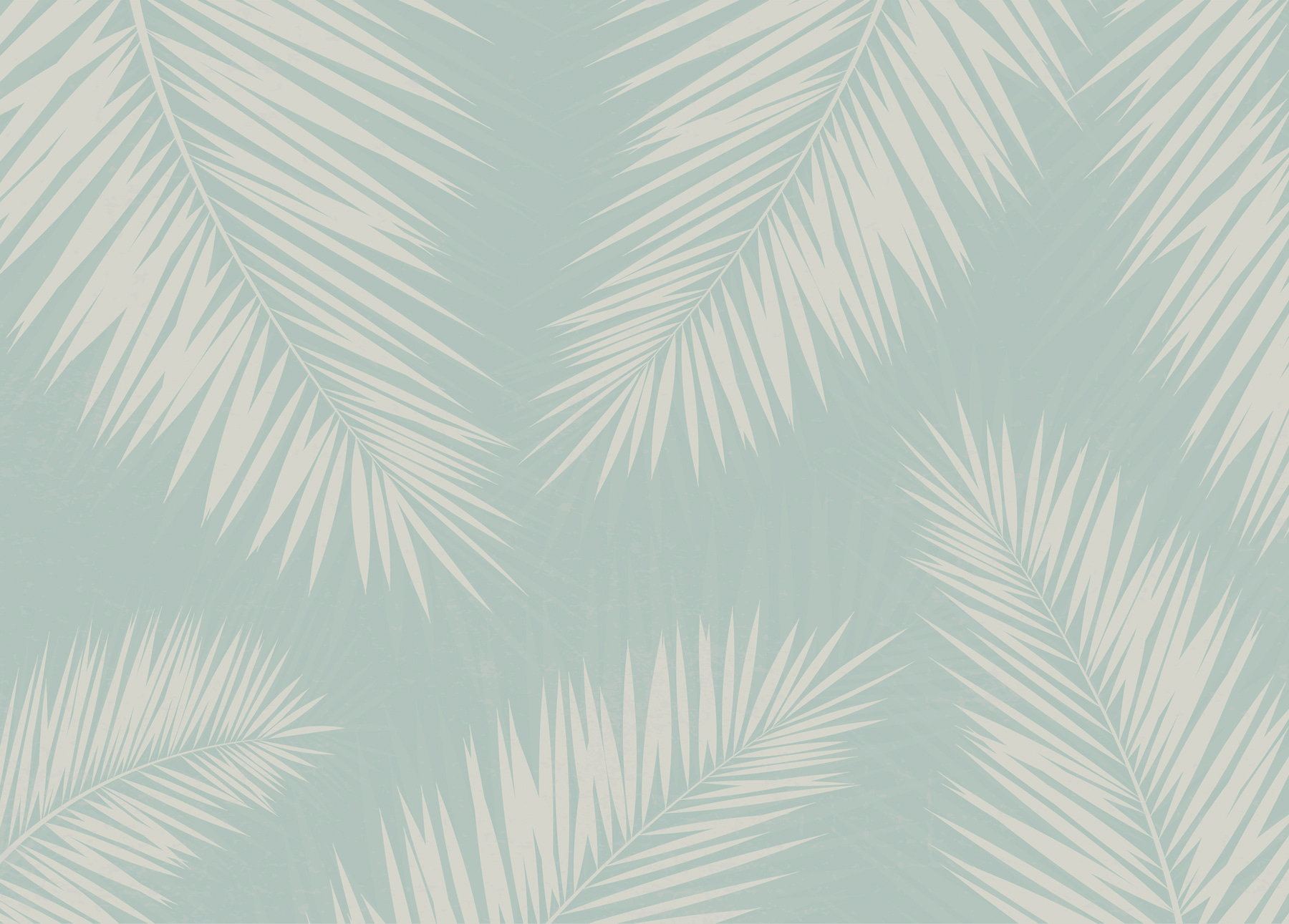A pattern of leaves on a blue background A pattern of leaves on a blue background
