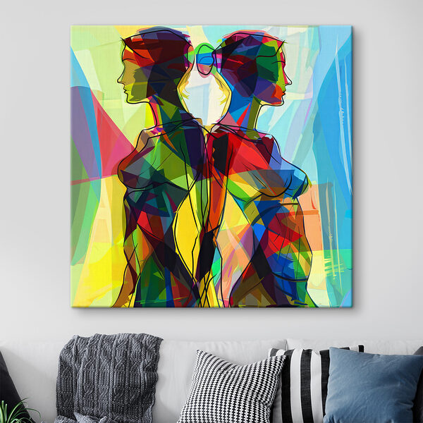 A woman's silhouettes of a woman's body A woman's silhouettes of a woman's body