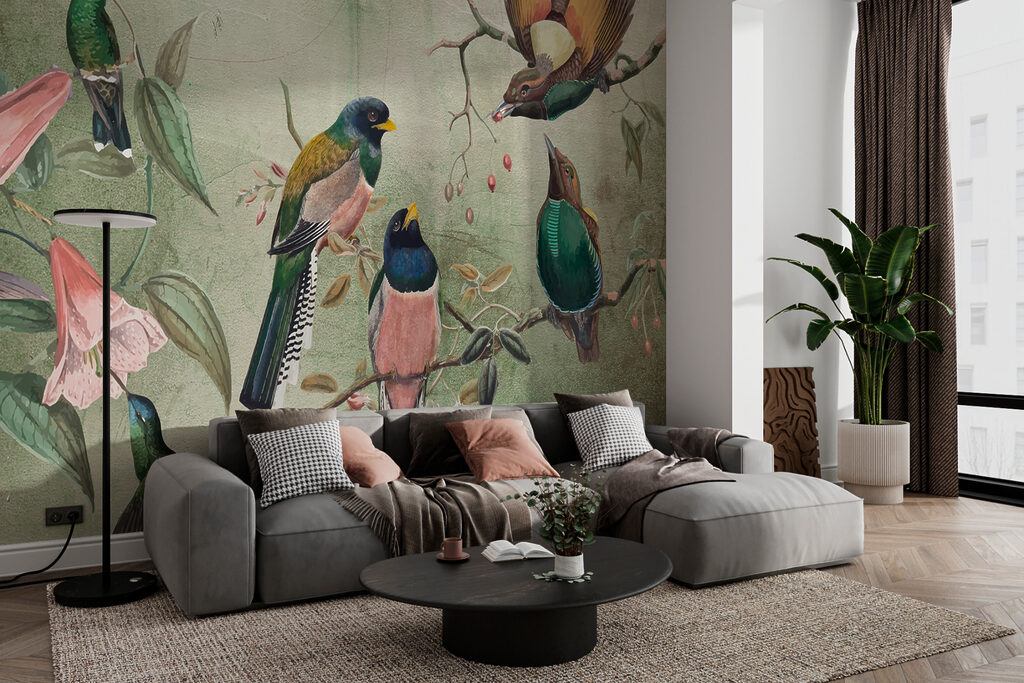 w00543pig201r 1024x683 - Grupa ptaków na gałęzi - tegory