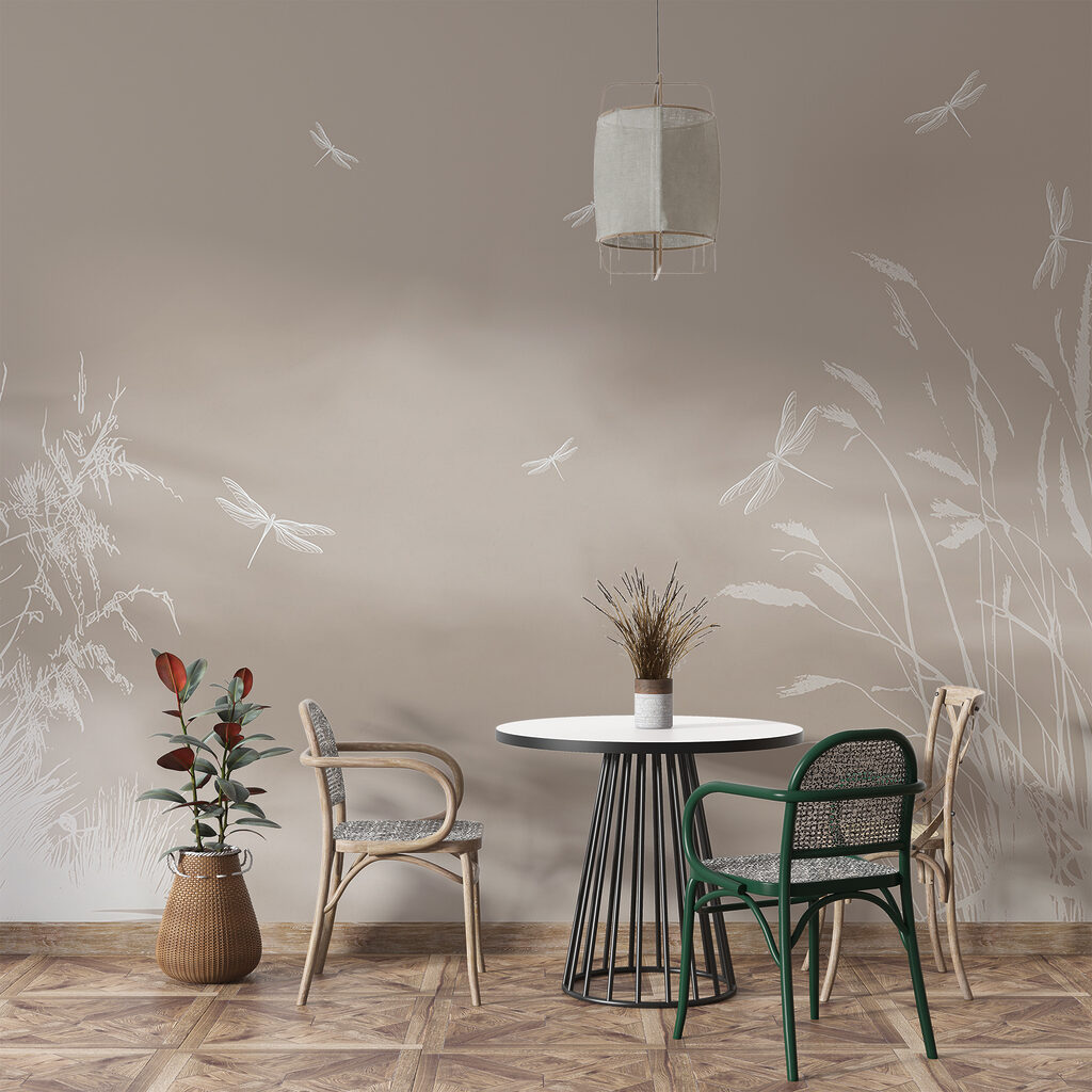 A dragonflies flying in the sky