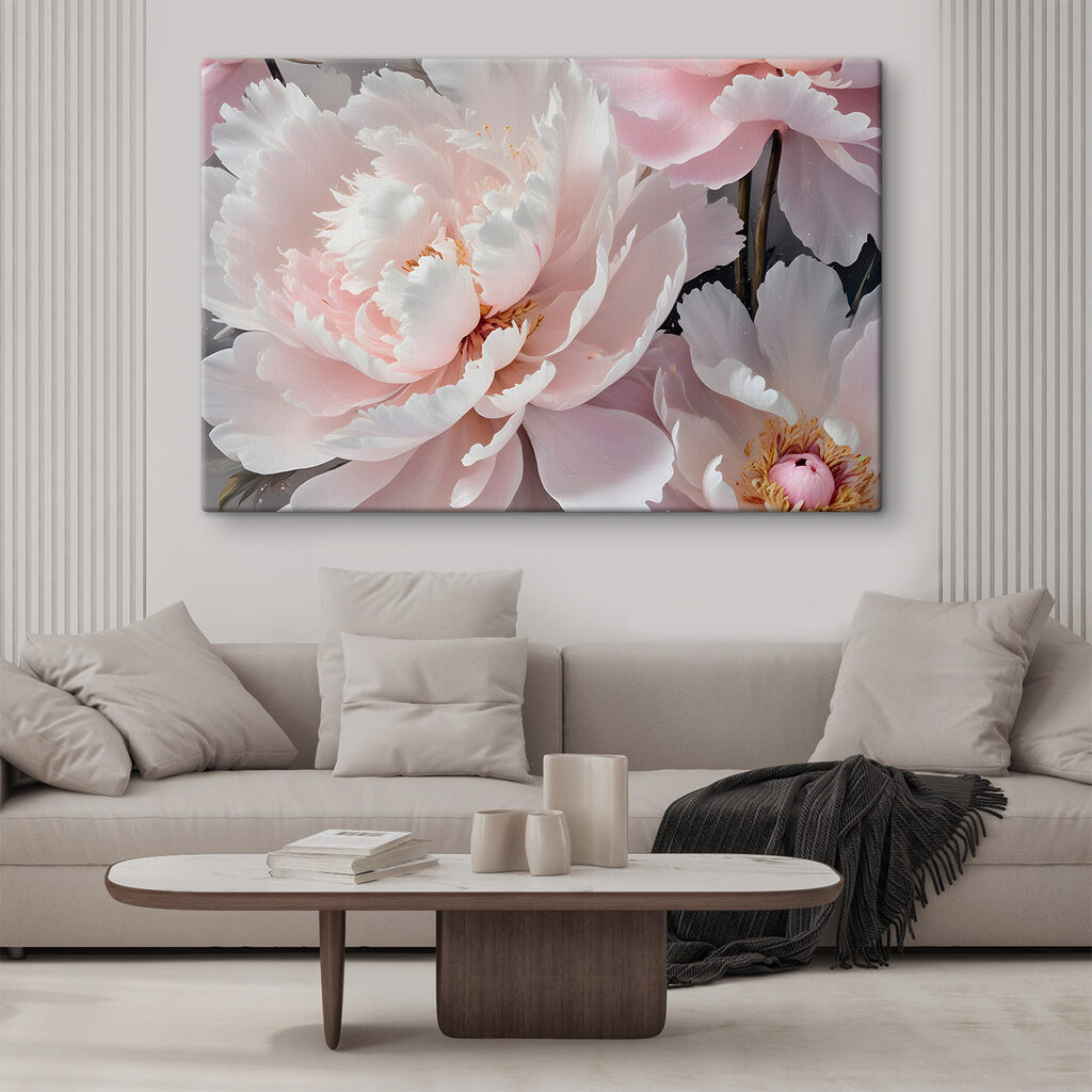 Delicate blooms in soft pastel hues Delicate blooms in soft pastel hues