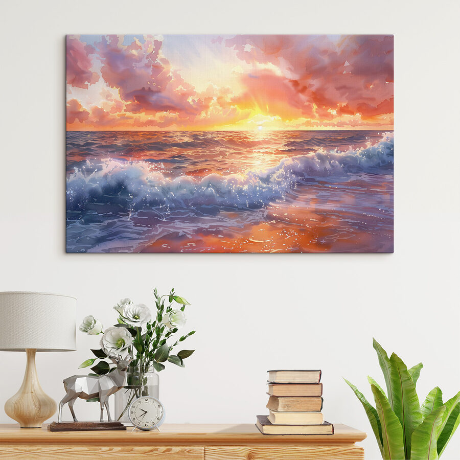 Zachód słońca nad oceanem Zachód słońca nad oceanem
