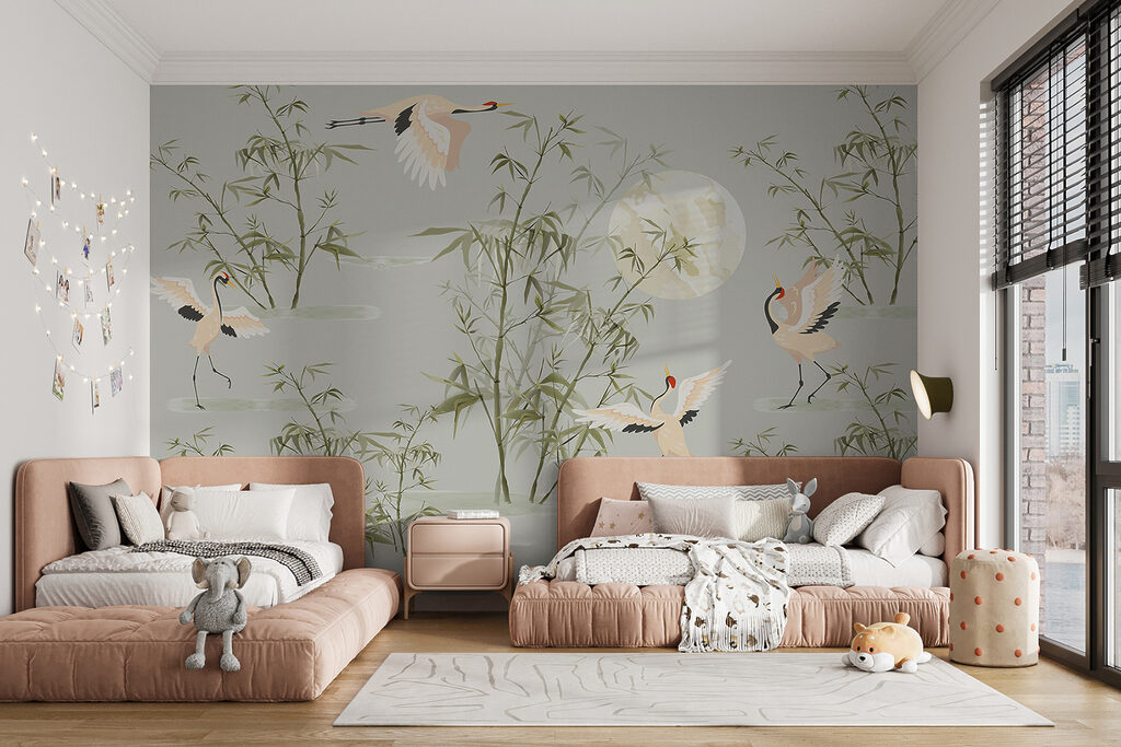 w00520pir16mr 1024x683 - Tapeta z ptakami i bambusem - tegory