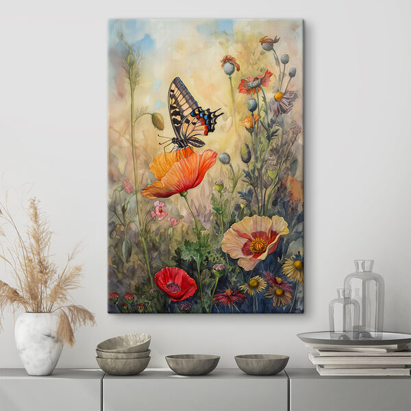 Motyl na kwiatku Motyl na kwiatku