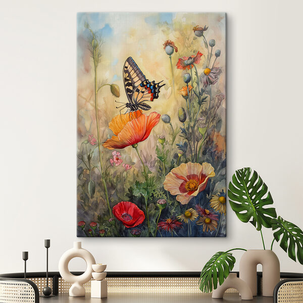 Motyl na kwiatku Motyl na kwiatku