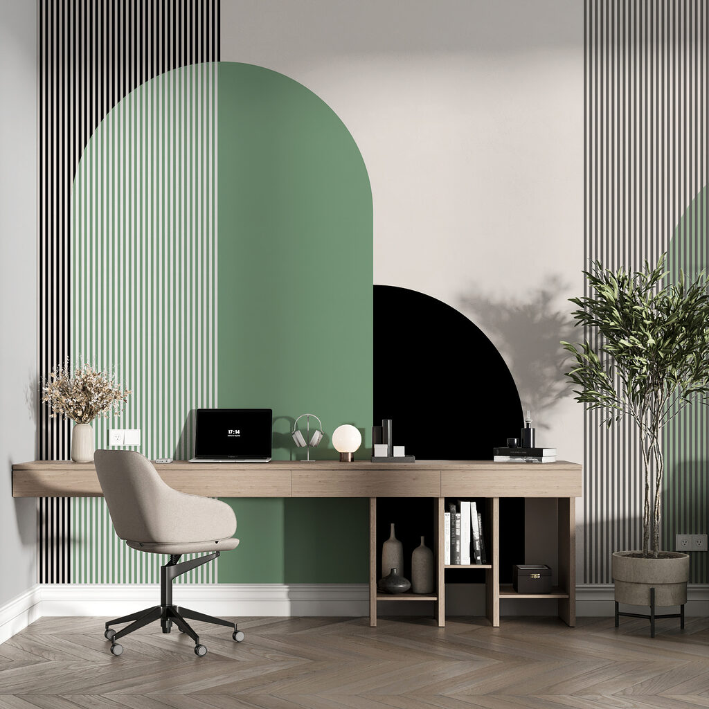 w00631v1pig241ms 1024x1024 - Zielone i czarne geometryczne kształty - tegory