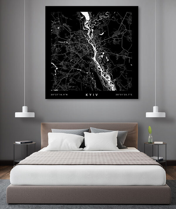 A map of a city