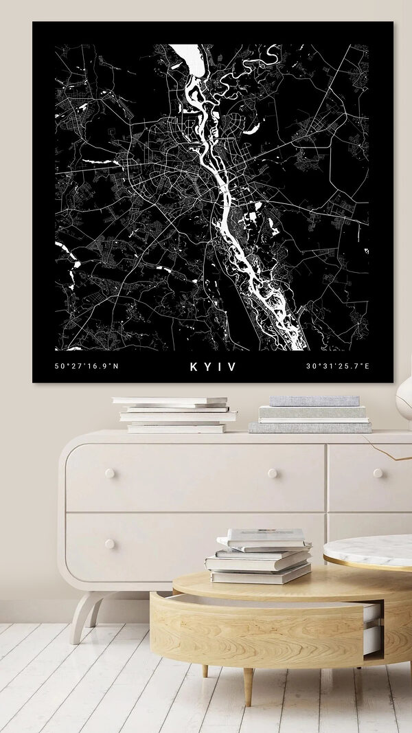 A map of a city
