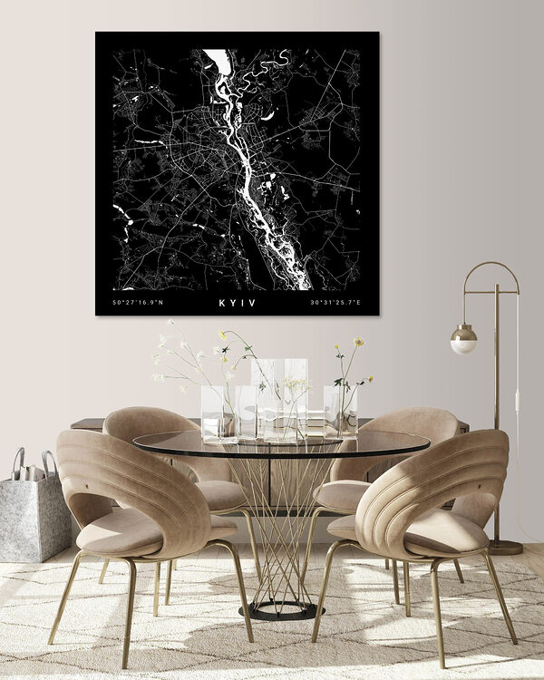 A map of a city