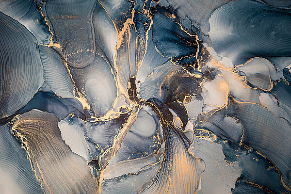Ocean waves in abstract colors Ocean waves in abstract colors