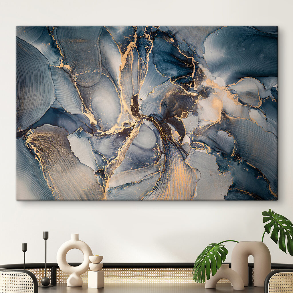 Ocean waves in abstract colors Ocean waves in abstract colors