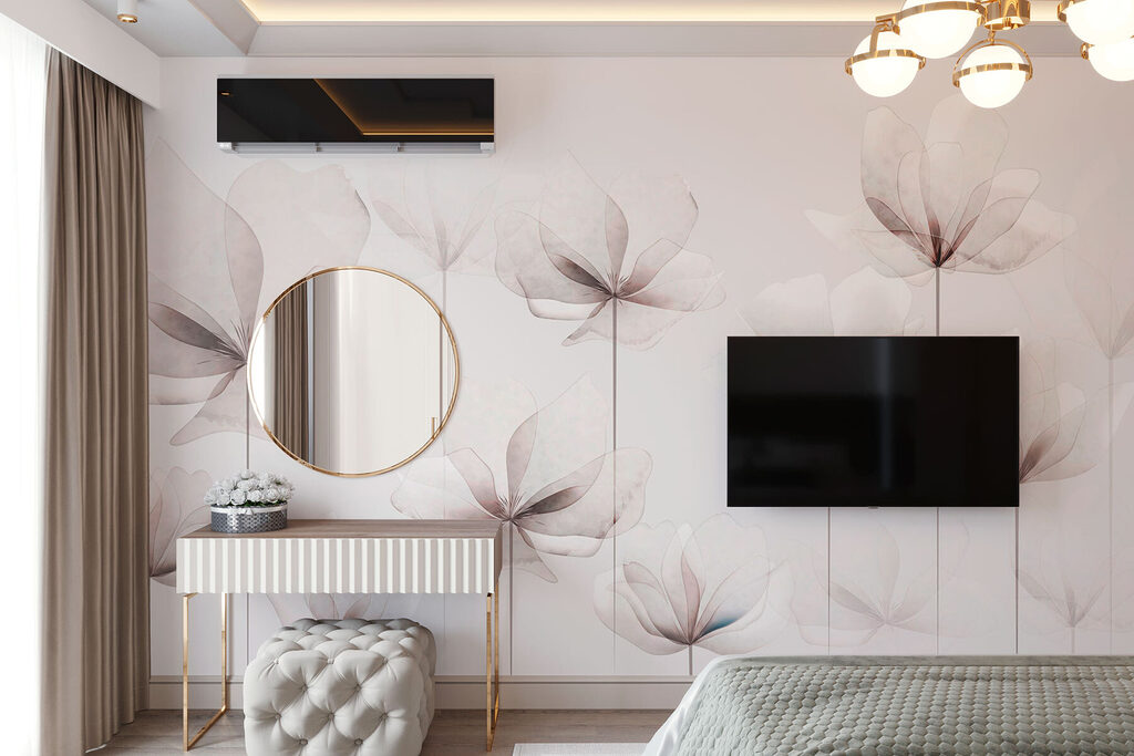 A group of white flowers