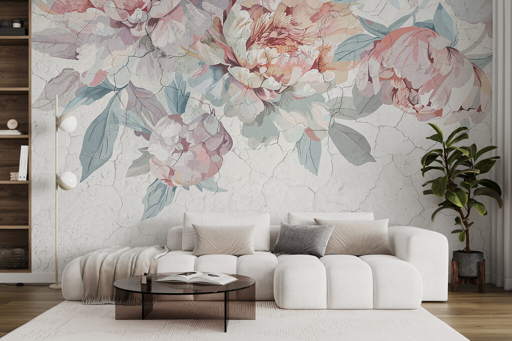 A close up of flowers