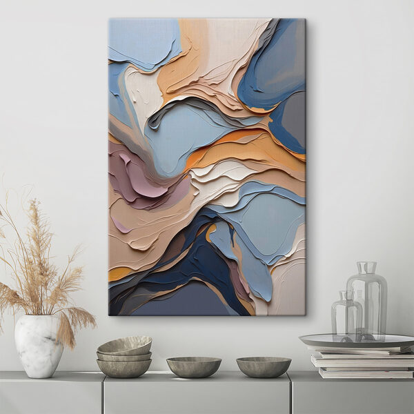 A colorful art of paper cut out