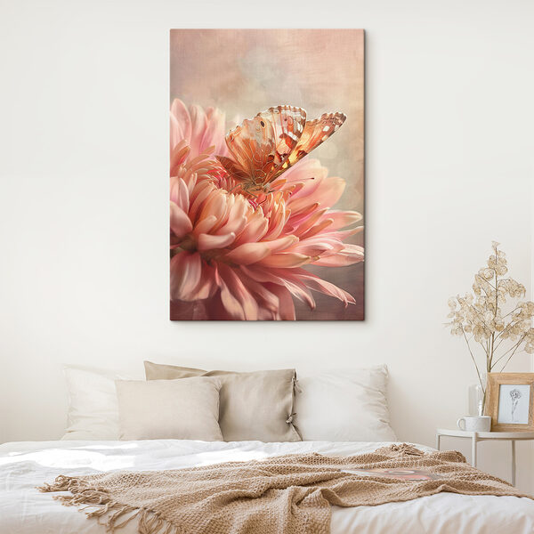 A butterfly on a flower