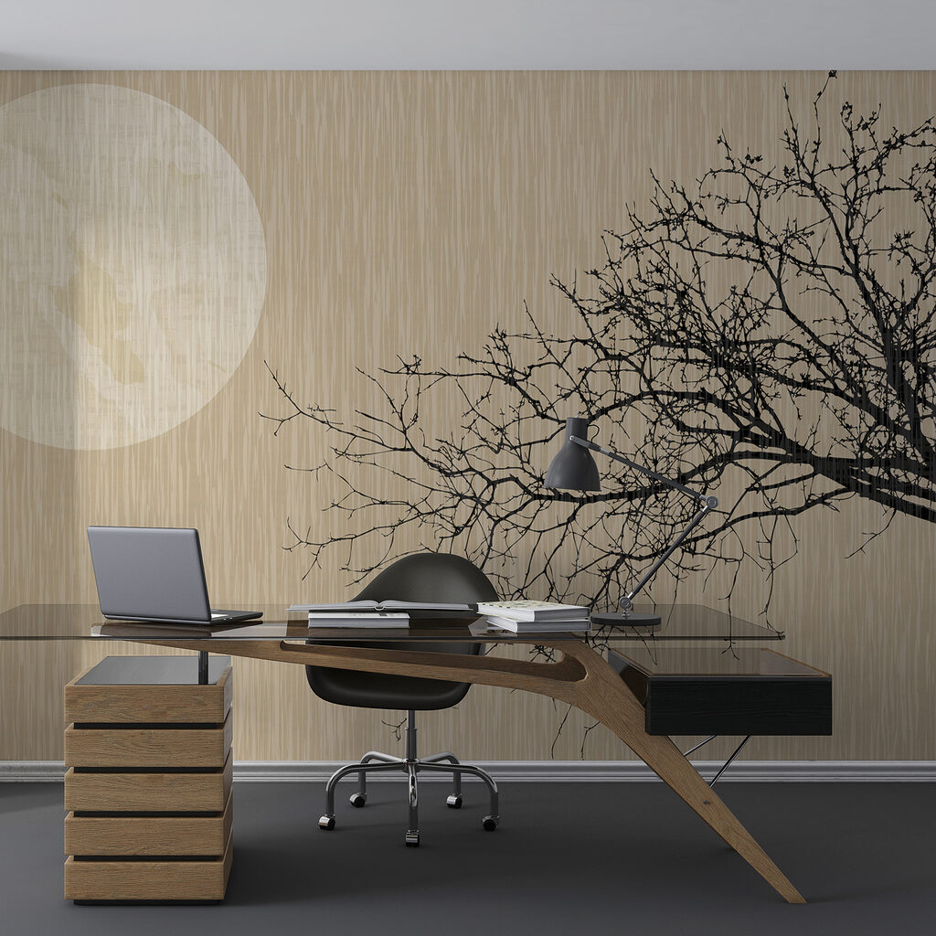 A tree with no leaves