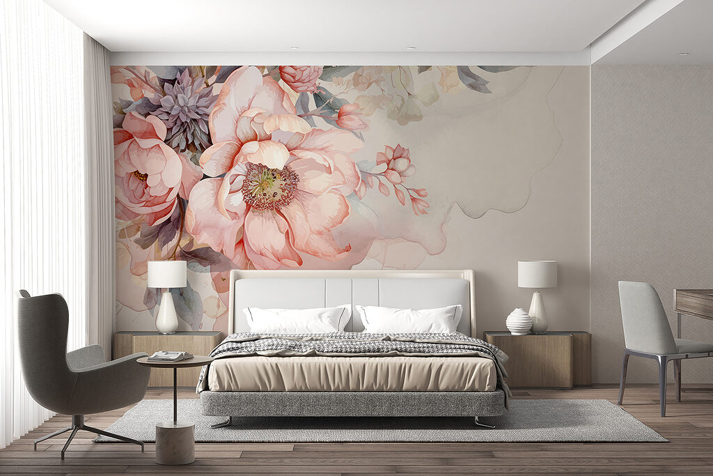 A close up of flowers