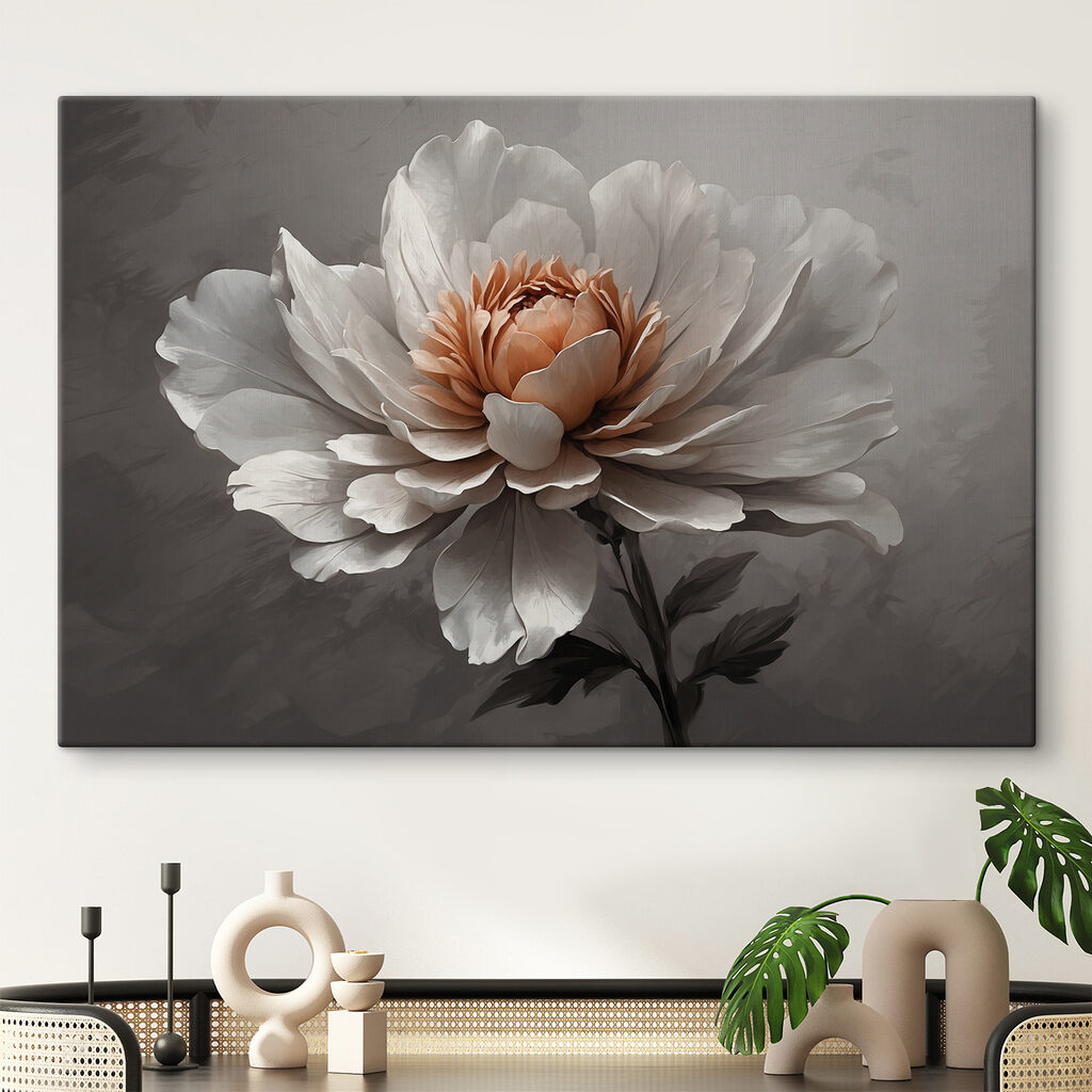 Delicate flower with soft petals