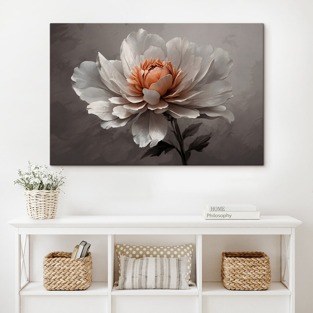 Delicate flower with soft petals