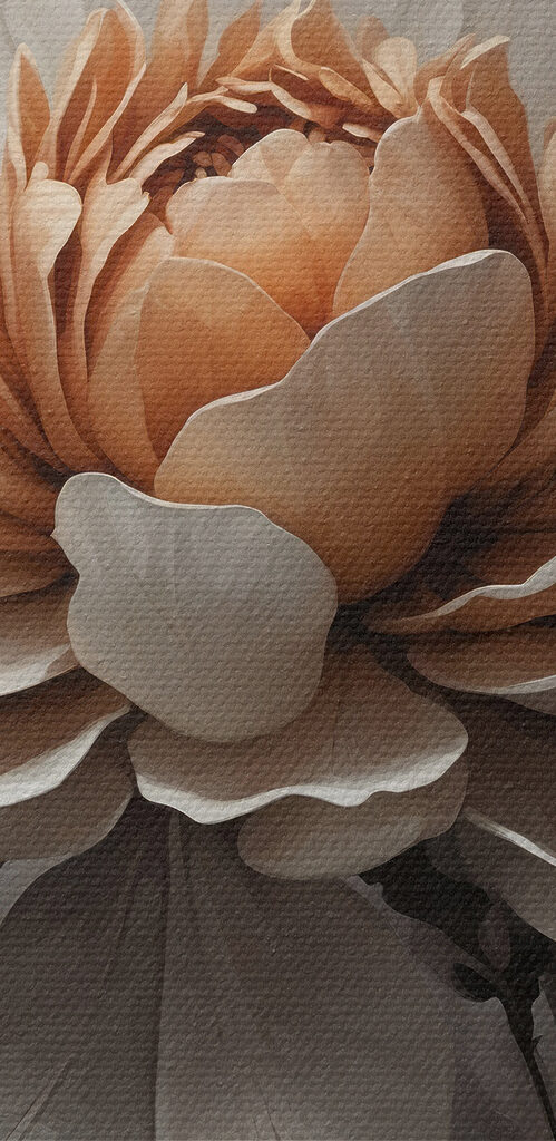 Delicate flower with soft petals