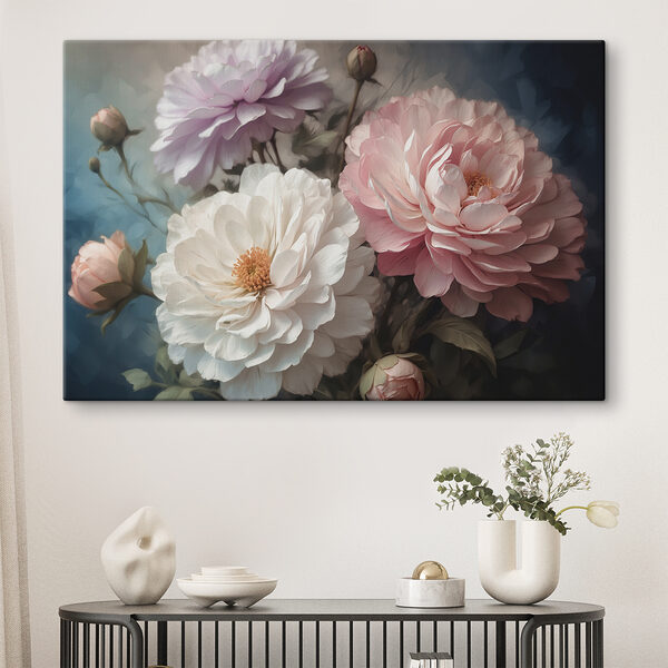 A group of flowers in a bouquet
