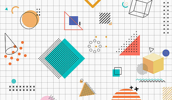 Wzór geometrycznych kształtów Wzór geometrycznych kształtów