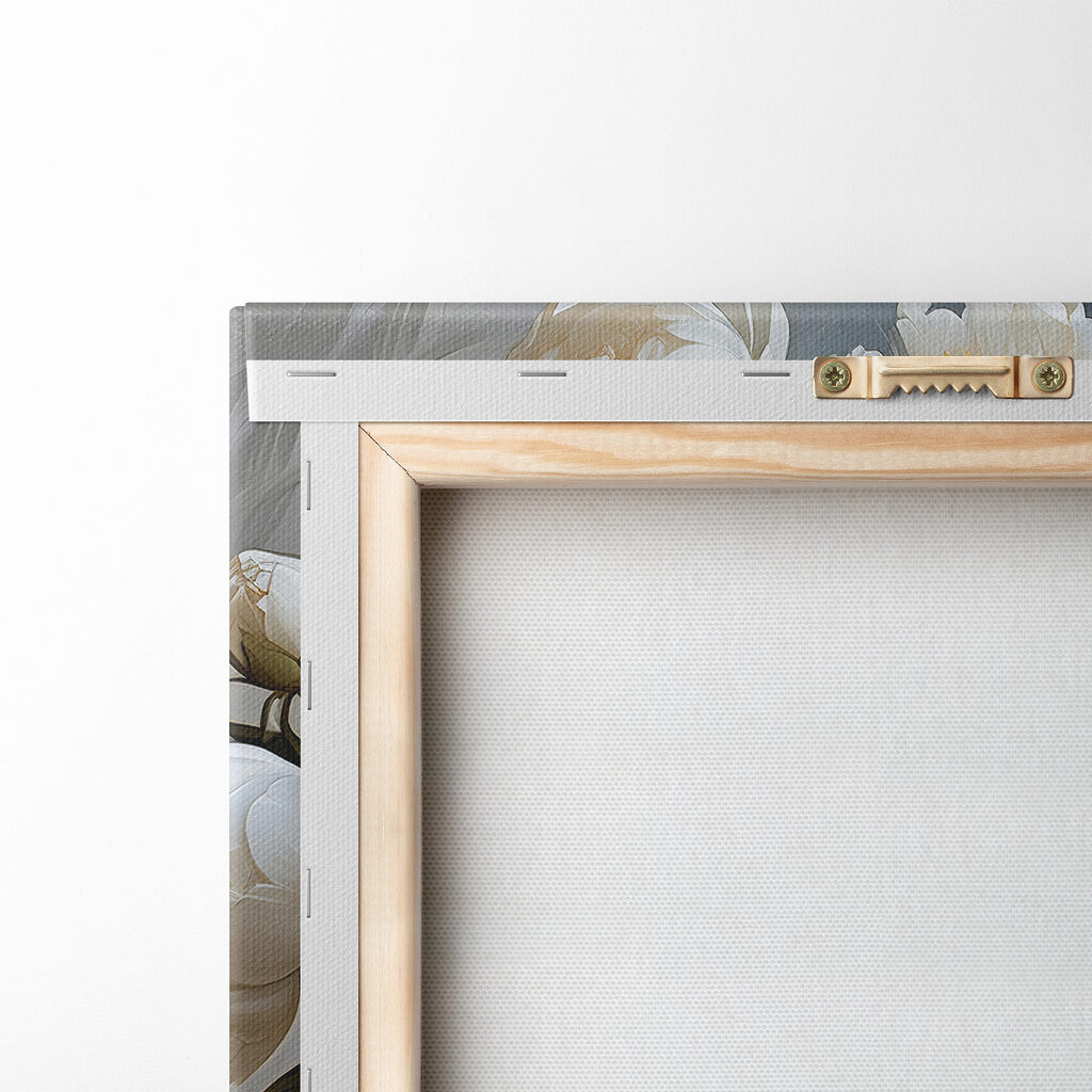 Painting of flowers in a vase