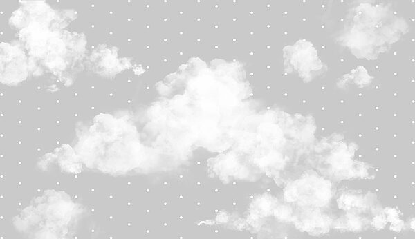 Clouds in the sky with white clouds