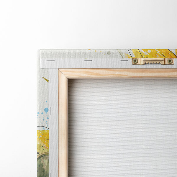 Painting of a sunflower