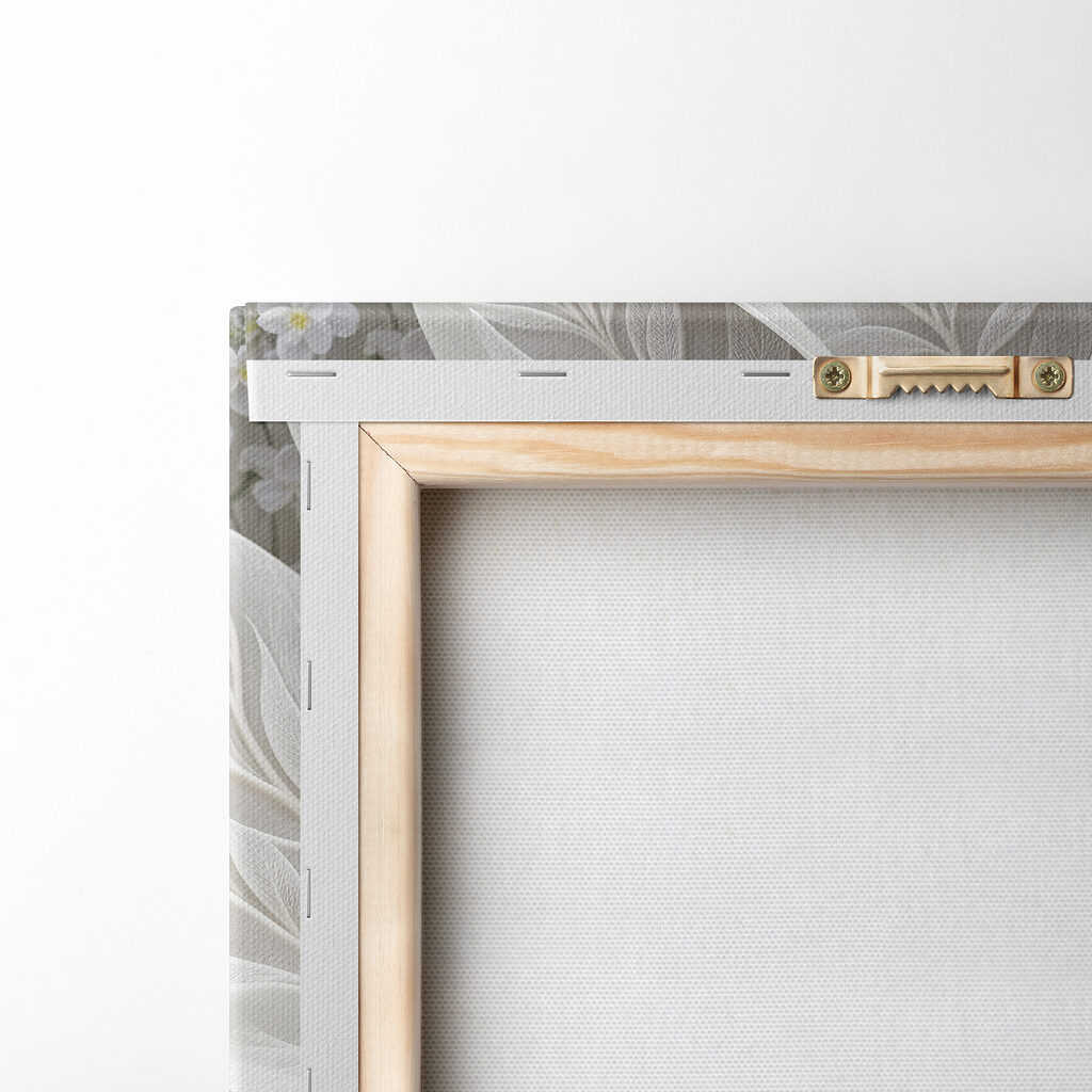 Delicate floral design in soft hues