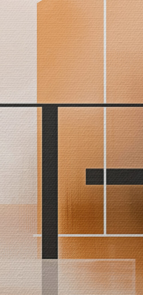 Painting of a city Painting of a city