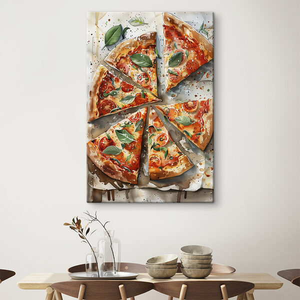 Pizza z pomidorami i bazylią Pizza z pomidorami i bazylią