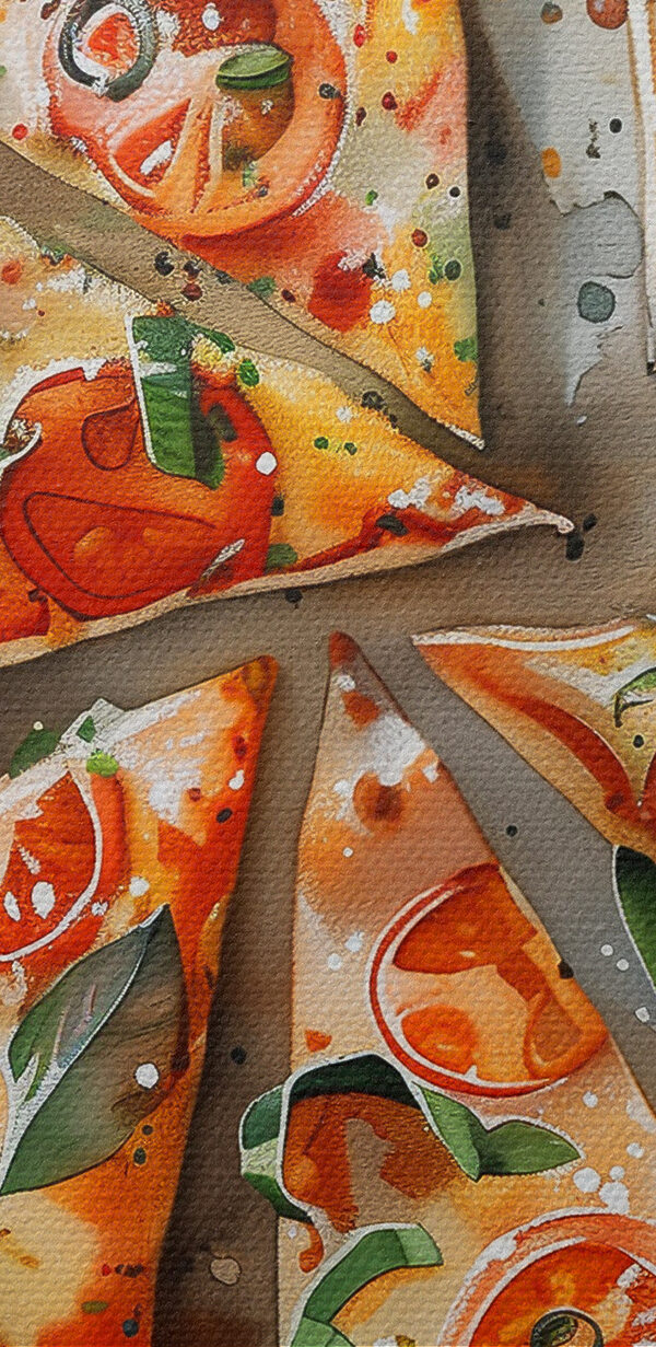 Pizza z pomidorami i bazylią Pizza z pomidorami i bazylią