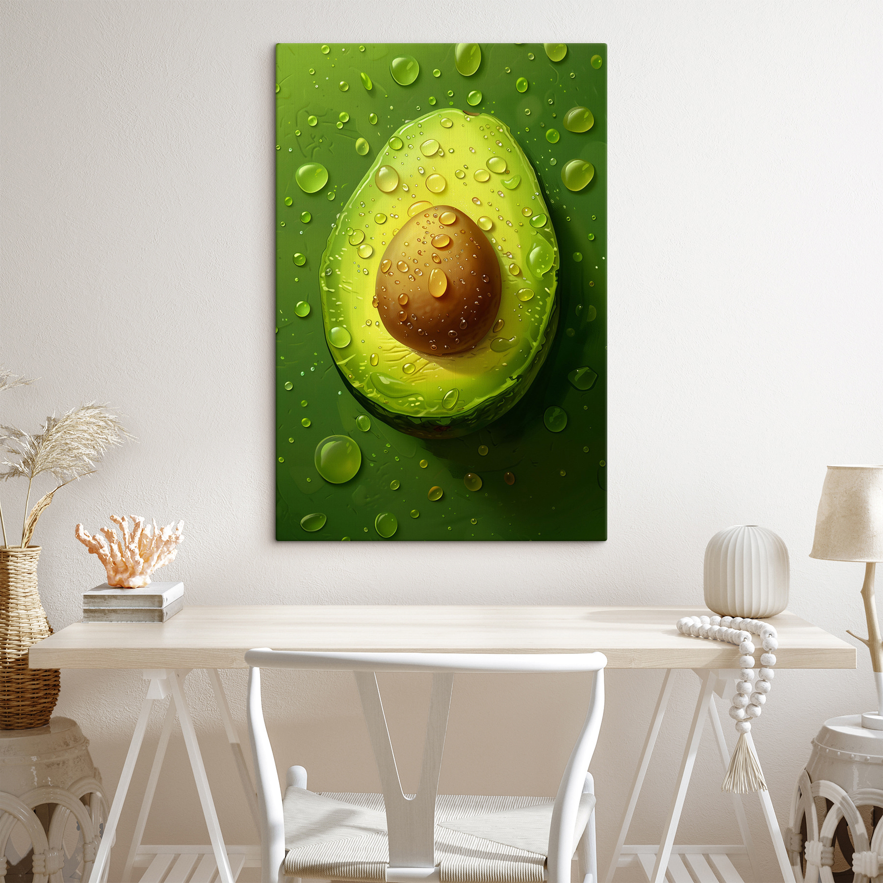 Close up of an avocado Close up of an avocado
