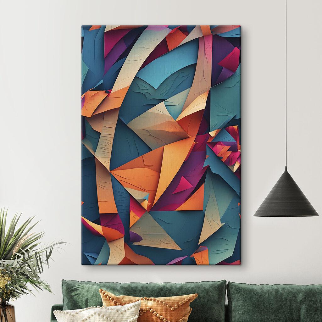Colorful paper cut out Colorful paper cut out