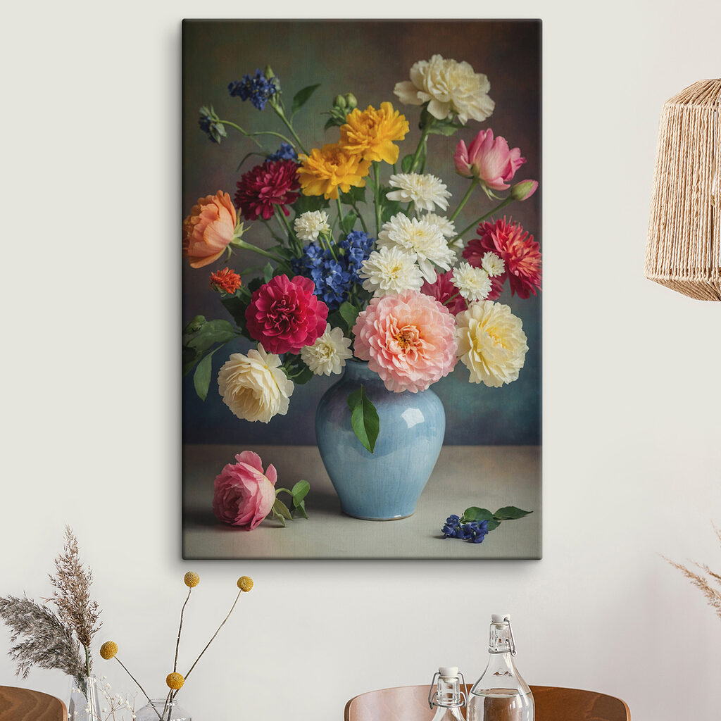 Vase of flowers